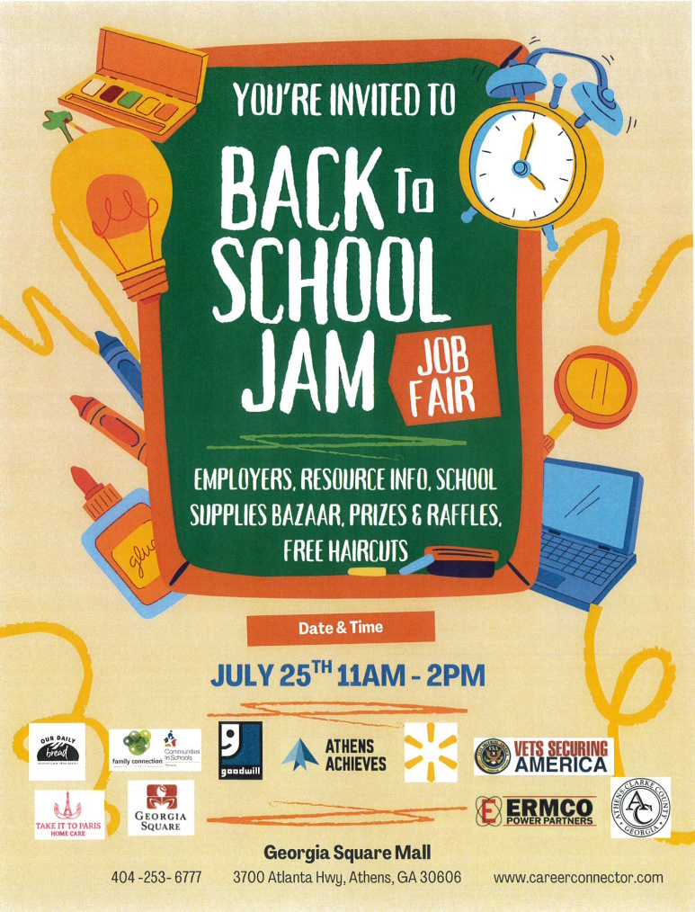 Back to School Jam & Job Fair