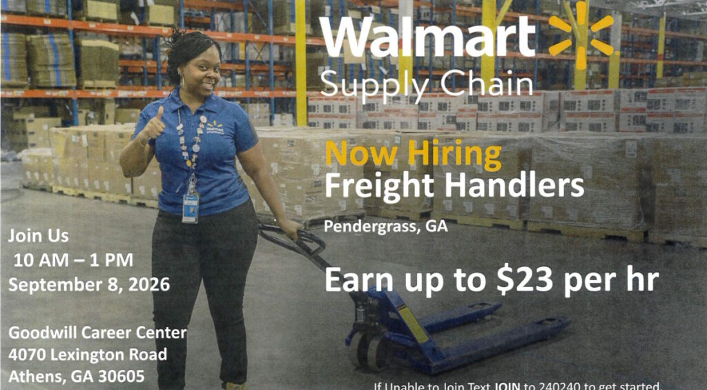 Walmart Supply Chain Hiring Event