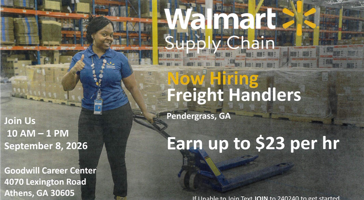 Walmart Supply Chain Hiring Event